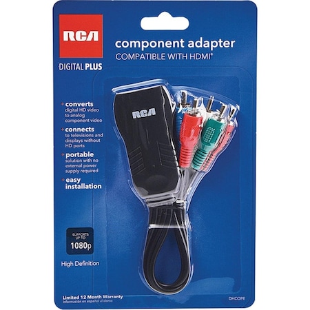 Rca Female HDMI to Male Component HDMI Adapter DHCOPE